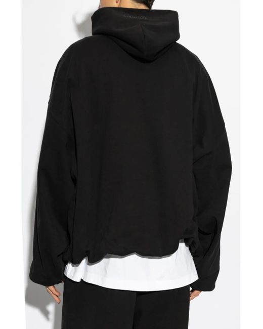 Vetements Black Logo Sweatshirt