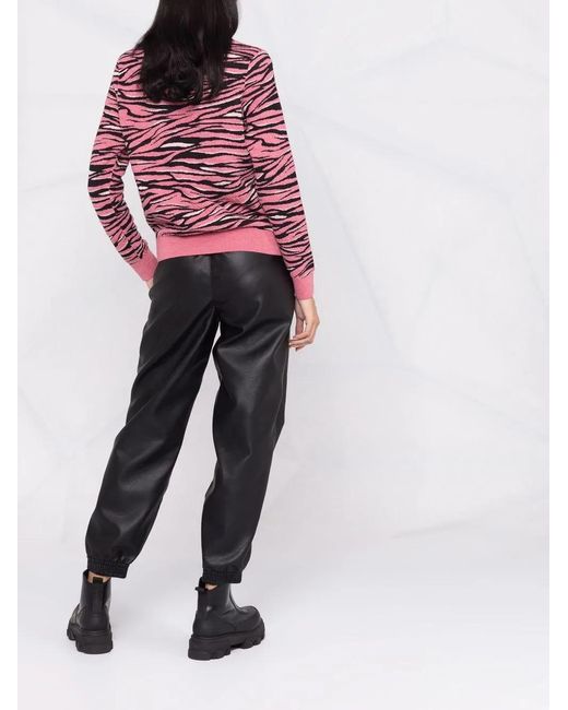 Stella McCartney Black Kira Faux Leather Trousers
