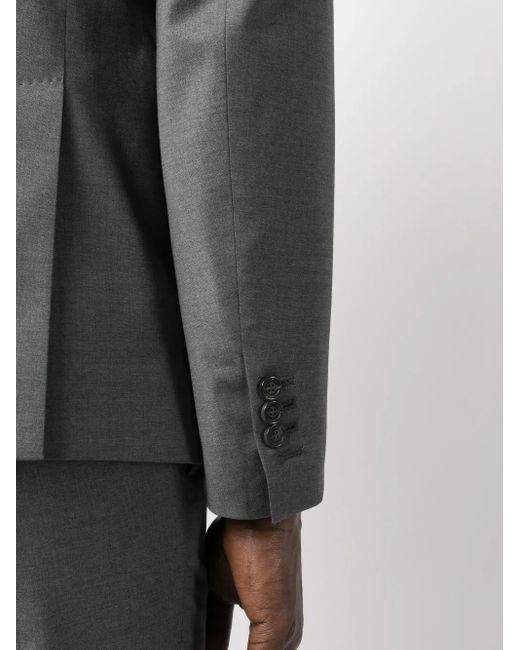 DSquared² Gray Single-Breasted Cotton-Wool Suit for men