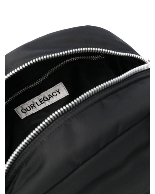 Our Legacy Black Volta Frontpack Bags for men