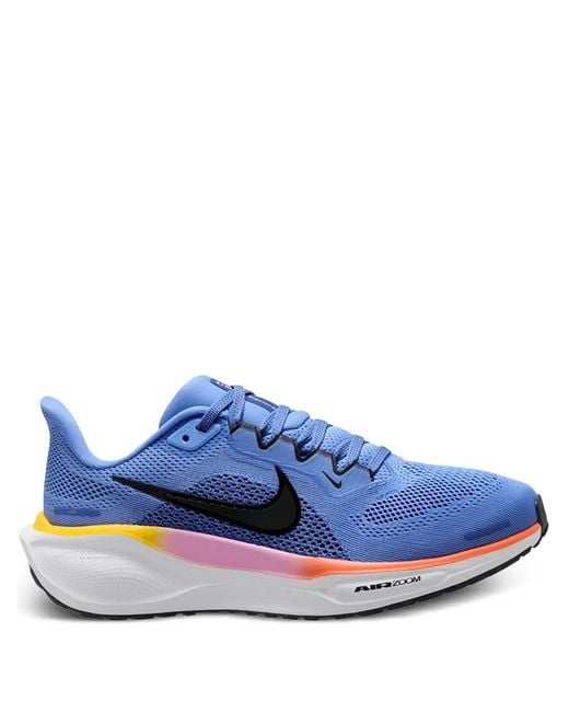 Nike Blue Pegasus 41 Road Running Sneakers