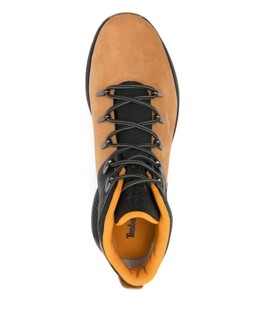 Timberland Brown Spring Trekker Lace-Up Boots for men