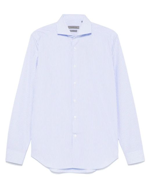 メンズ Corneliani キャンディストライプ シャツ White