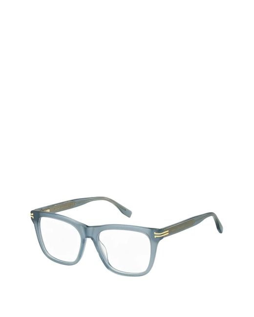 Marc Jacobs Blue Square-Frame Glasses
