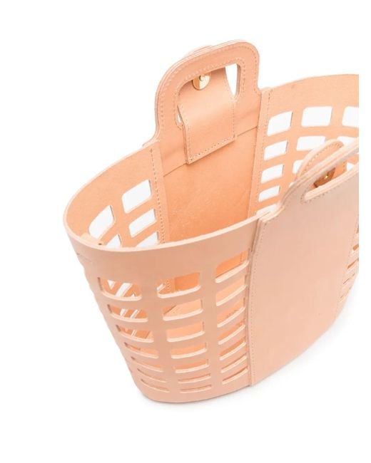 Ancient Greek Sandals Pink Demijohn Bucket Small Bags