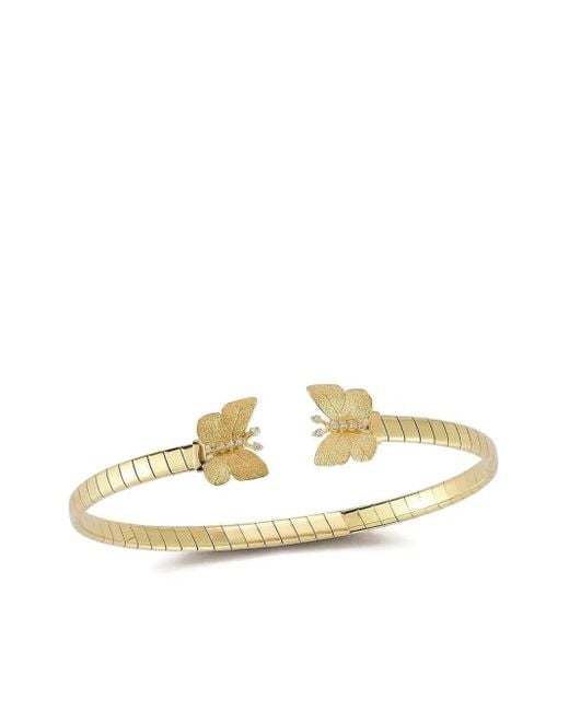 Tanya Farah White 18K Butterfly Diamond Bracelet