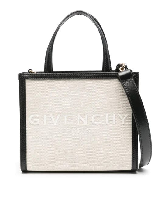 Mini Sac À Main G Tote Givenchy en coloris Natural