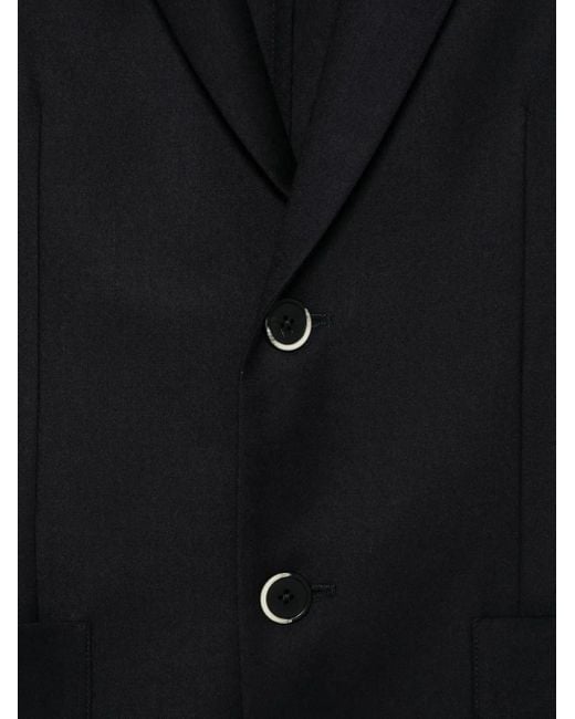 Barena Black Single-Breasted Blazer for men