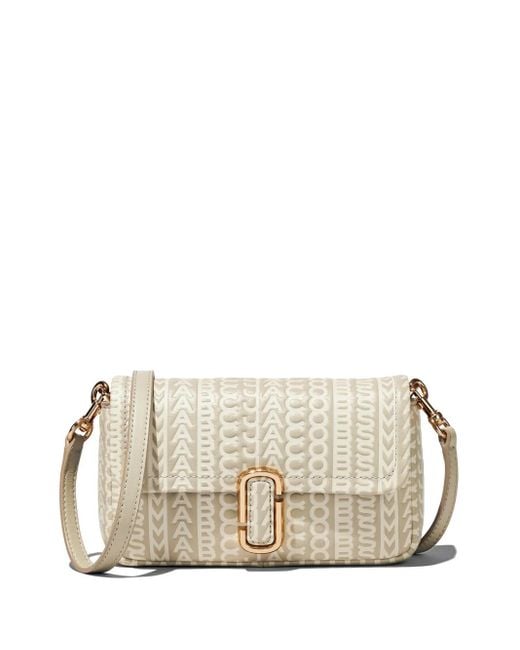 Marc Jacobs Natural The Monogram Mini J Marc Shoulder Bag