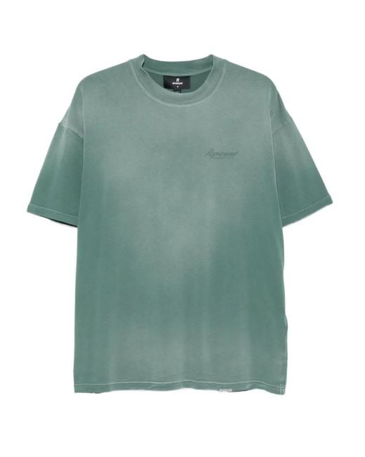 メンズ Represent Owners Club Script Tシャツ Green