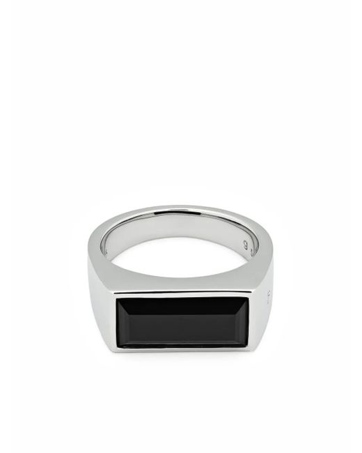 Tom Wood White Onyx Stone Peaky Ring