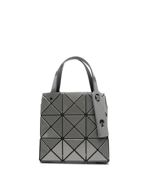 Bolso shopper Carat con paneles geométricos Bao Bao Issey Miyake de color Gray