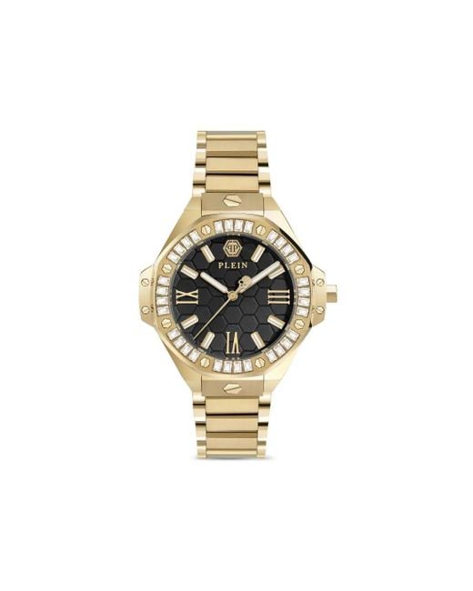 Philipp Plein Metallic Lady Royal 39Mm Watch