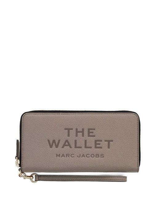 Marc Jacobs Gray The Continental Wallet