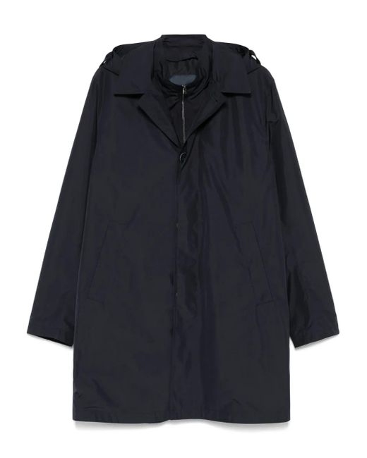 メンズ Herno パーカーコート Blue