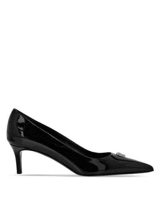 Zapatos con tacón de 55 mm Philipp Plein de color Black