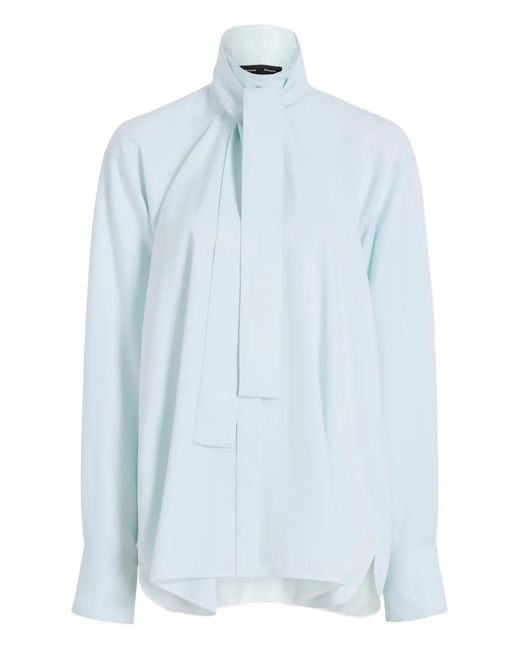 Proenza Schouler Blue Ricky Blouse