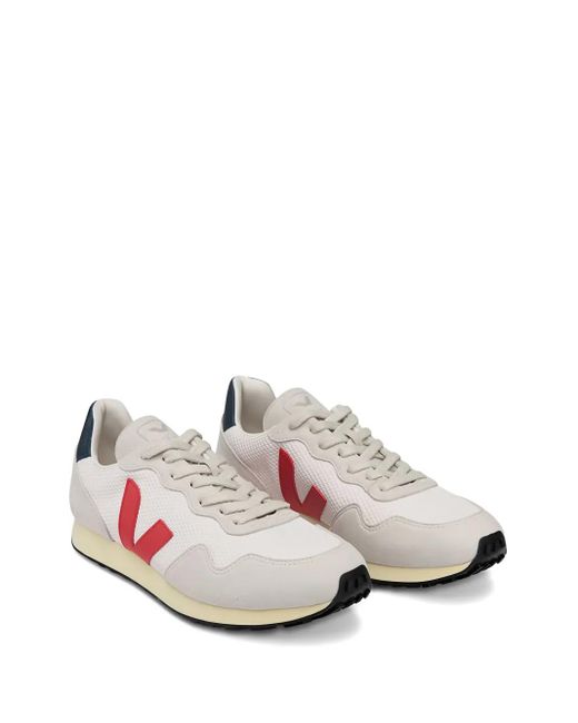 Veja Pink V-Logo Mesh Sneakers