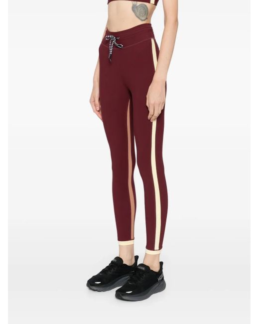 The Upside Red Trail 25In Midi Leggins