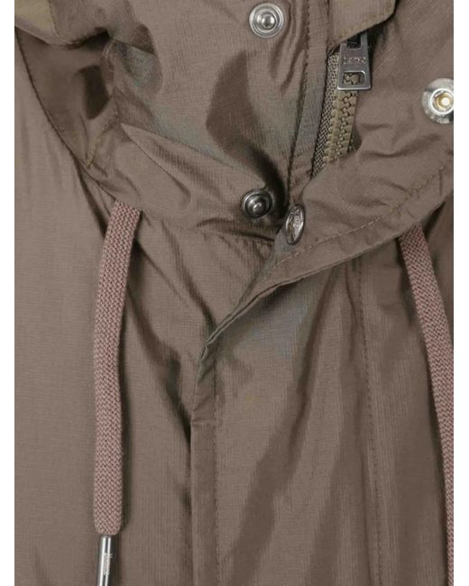 Herno Natural Hooded Parka for men