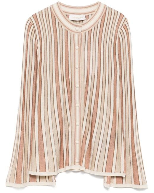 Zimmermann Pink Crush Cardigan