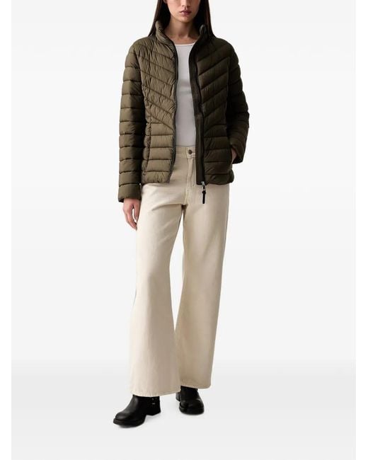 DKNY Black Quilted Puffer Jacket