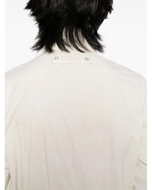 Izzue White Zipped Jacket for men