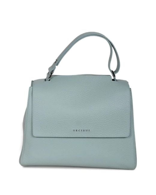 Orciani Blue Sveva Tote Bag