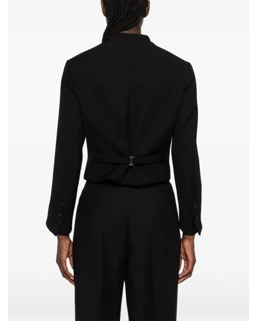 Tom Ford Black Grain De Poudre Jacket