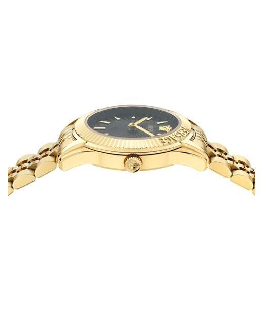 Orologio Greca Time Lady 30mm di Versace in Metallic