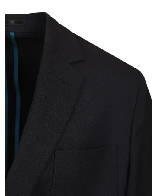 Paul Smith Black Two-Button Blazer for men