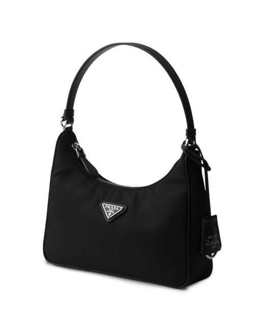 Prada Black Mini Borsa Re-Edition 2005