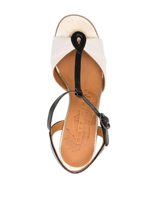 Chie Mihara White Biagio 75mm Sandals