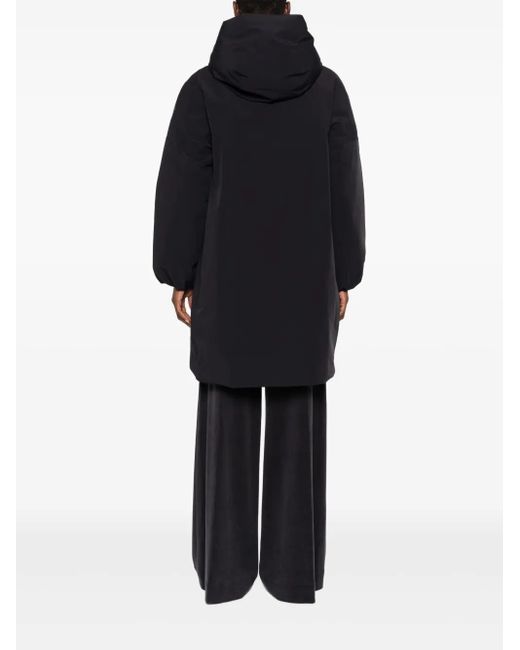 Rrd Black Hooded Oversized Jacket