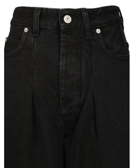 Jacquemus Black Le De-Nimes Ovalo Jeans