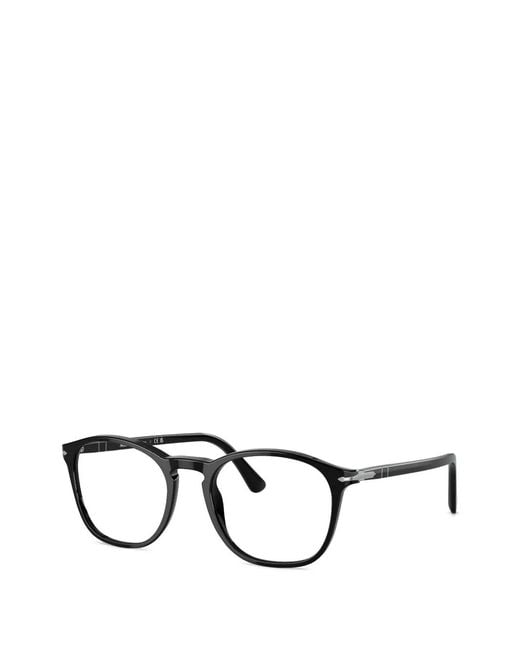 Persol Black Square-Frame Glasses for men