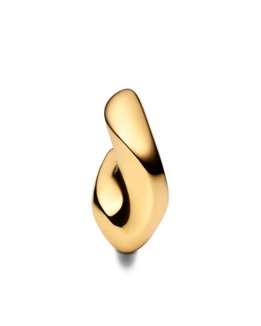Maria Black Metallic Palomino Saddle Earring