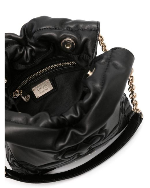 V73 Black Nyala Quilted Shoulder Bag