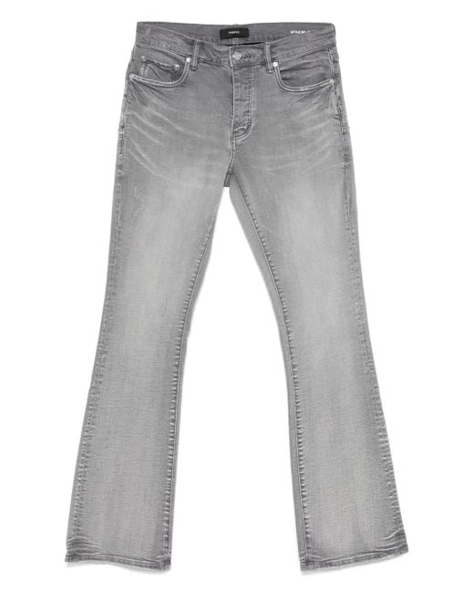 Purple Brand Gray Flare Stormy Sky Jeans for men