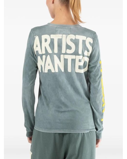Freecity Blue Supervintage Long-Sleeve T-Shirt