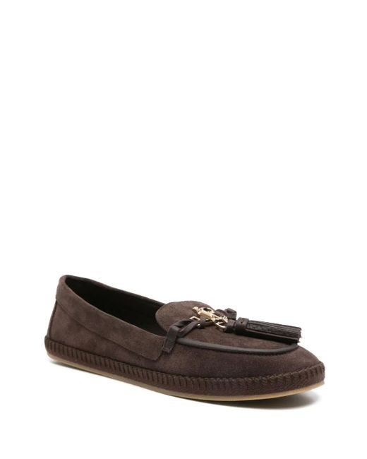 Jimmy Choo Brown Fabien Loafers
