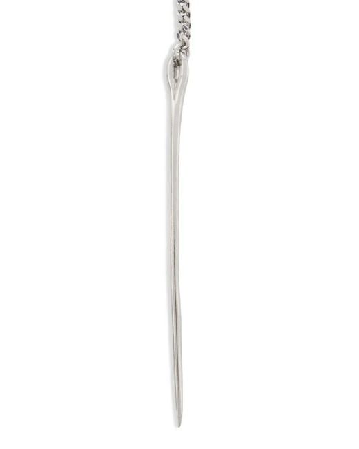 Pendiente Pierce Me DSquared² de hombre de color White