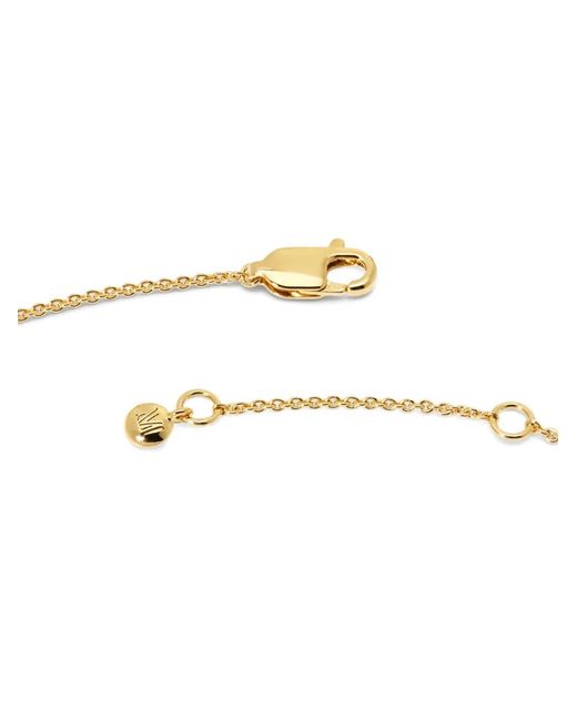 Monica Vinader White Diamond-Embellishment Necklaces