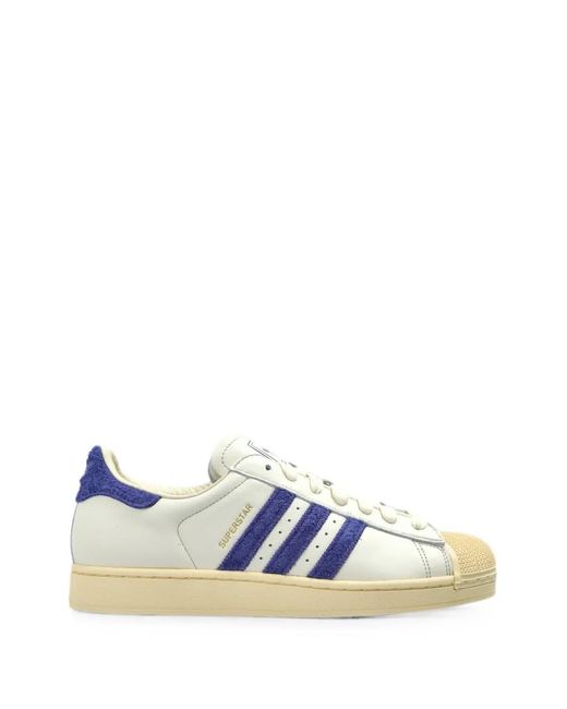 Adidas Blue Superstar Ii Shell-Toe Sneakers for men