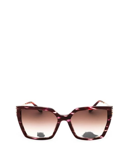 Chopard Pink Logo-Detail Sunglasses