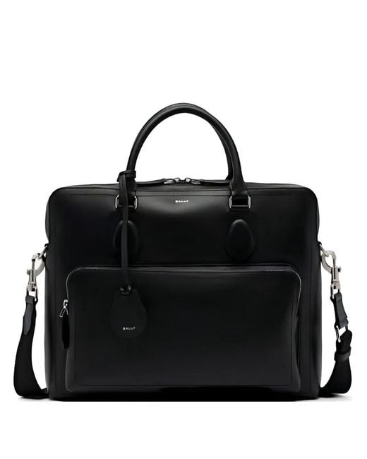 Portadocumenti Capitol di Bally in Black da Uomo