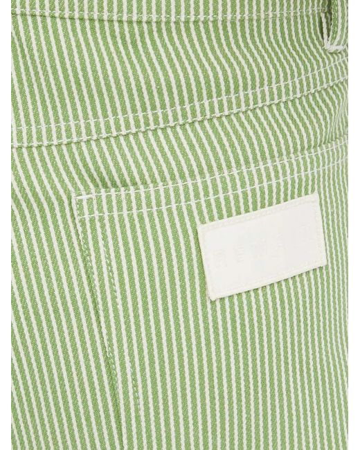 Remain Gestreepte Broek in het Green