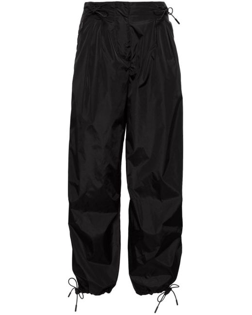 Pantalones de chándal con cordones Simone Rocha de color Black