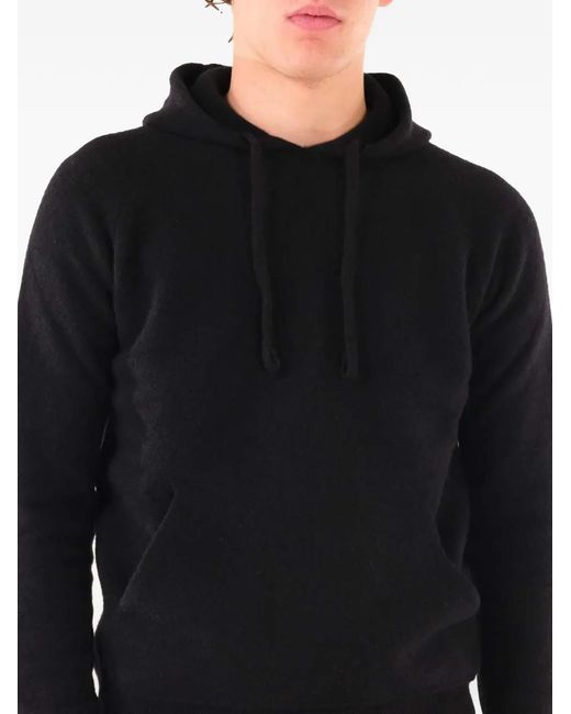 Al Duca D'aosta Blue Raglan-Sleeve Hoodie for men