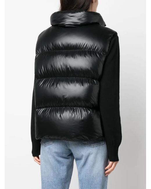 Canada Goose Black Cypress Padded Shell-down Gilet
